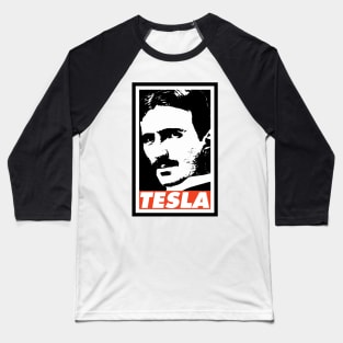 TESLA Baseball T-Shirt